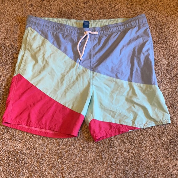 Arizona Colorblock Swim Trunks - Picture 1 of 4